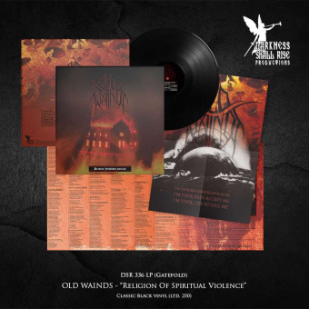OLD WAINDS Religion of Spiritual Violence LP BLACK , PRE-ORDER [VINYL 12"]